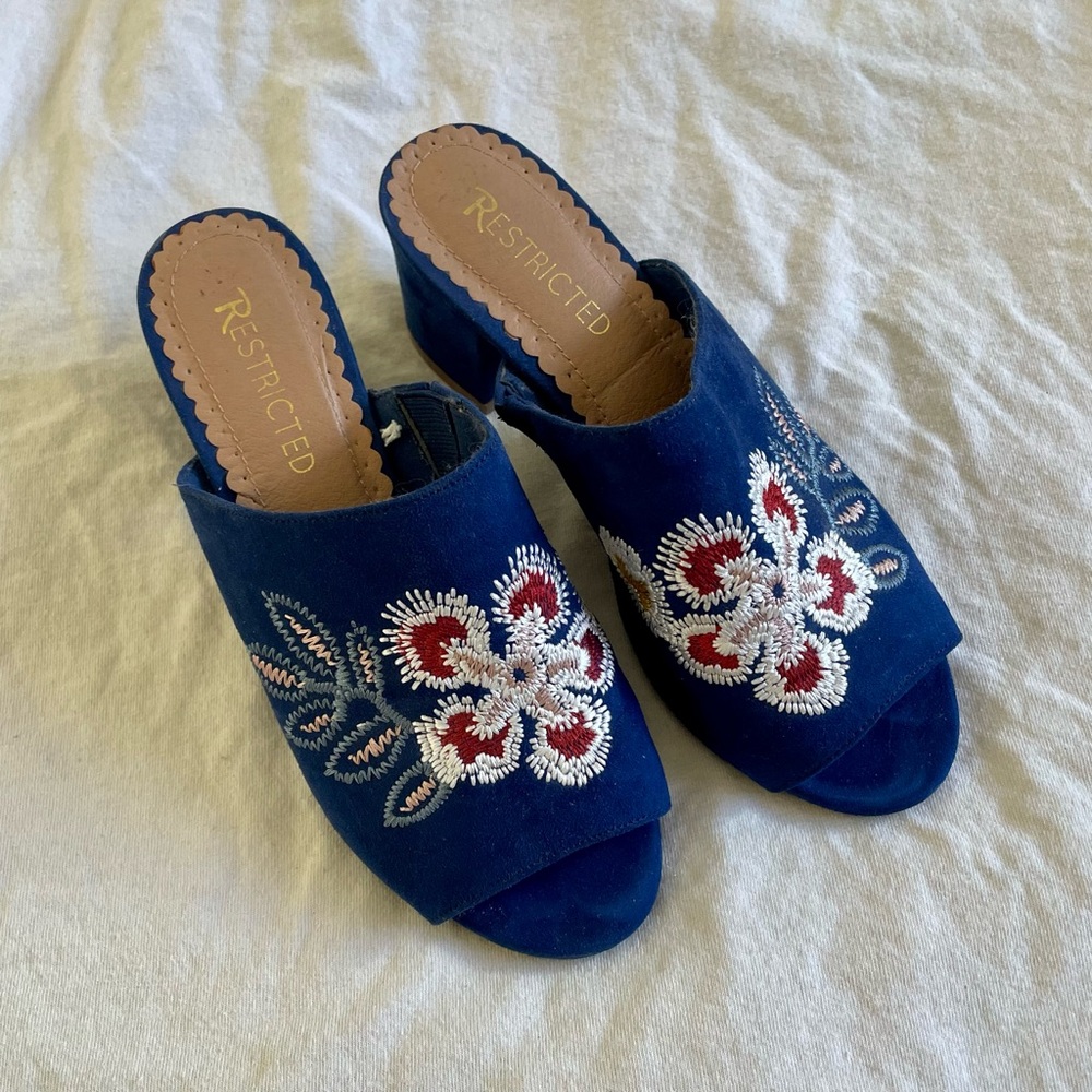 Floral Mules